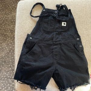 Carhartt Womens Black Fringe Shorts